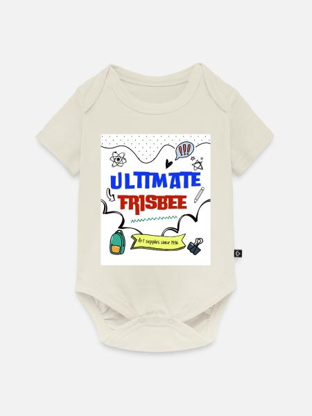Ulti 55 Weiß - Baby Premium Kurzarmbody - Naturweiß