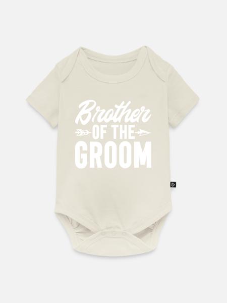 Brother Gifts - Baby Premium Kurzarmbody - Naturweiß