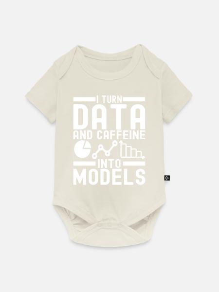 Data Science Datenanalyst - Baby Premium Kurzarmbody - Naturweiß