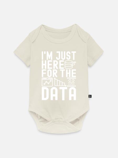 Data Science Datenanalyst - Baby Premium Kurzarmbody - Naturweiß