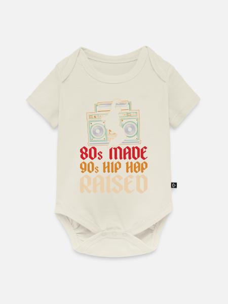 Hiphop Tanz Tänzer Breakdance - Baby Premium Kurzarmbody - Naturweiß