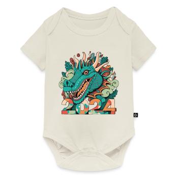 HAPPY NEW YEAR DRAGON 2024 - Baby Premium short-sleeve bodysuit - off white - Front