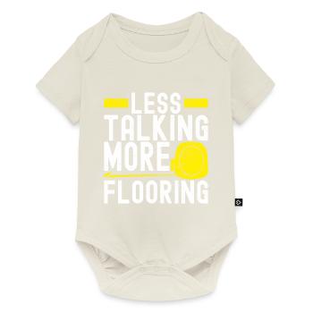 Tiler Floor Layer - Baby Premium short-sleeve bodysuit - off white - Front