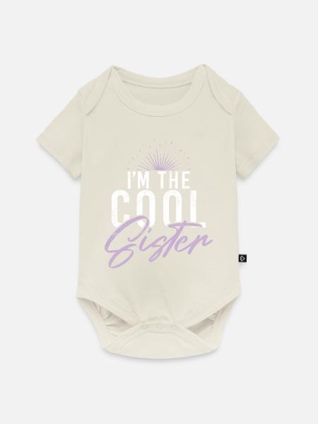 Sister Gifts - Baby Premium Kurzarmbody - Naturweiß
