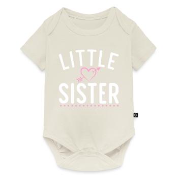 Little Sister Gifts - Baby Premium Kurzarmbody - Naturweiß - Vorne