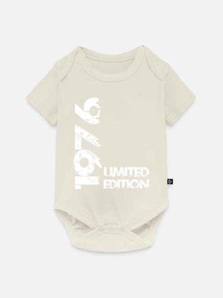 Limited Edition 1976 - Baby Premium Kurzarmbody - Naturweiß