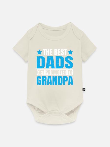 Grandpa Gifts - Baby Premium Kurzarmbody - Naturweiß