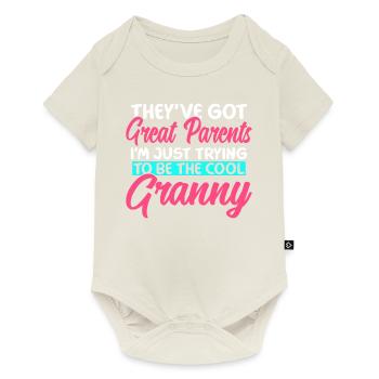 Grandma Gifts - Baby Premium Kurzarmbody - Naturweiß - Vorne
