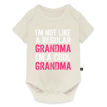 Grandma Gifts - Baby Premium Kurzarmbody - Naturweiß - Vorne