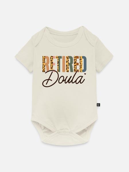Doula Birth Worker Retirement - Baby Premium Kurzarmbody - Naturweiß