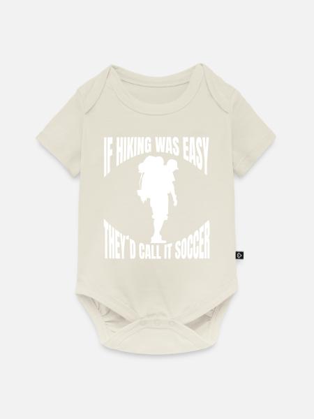 Wandern Bergwanderer Bergwandern Wanderung - Baby Premium Kurzarmbody - Naturweiß
