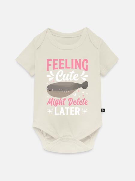 Sacabambaspis Fisch Meme - Baby Premium Kurzarmbody - Naturweiß