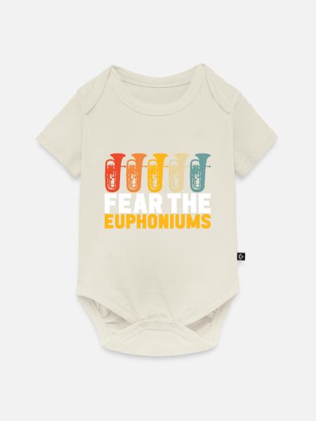 Euphonium Euphonist - Baby Premium Kurzarmbody - Naturweiß