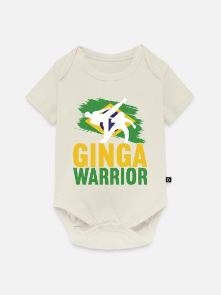 Capoeira Capoeirista - Baby Premium Kurzarmbody - Naturweiß