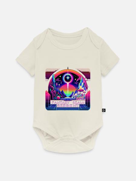 Fantasy Realm Resident 3 - Baby Premium Kurzarmbody - Naturweiß