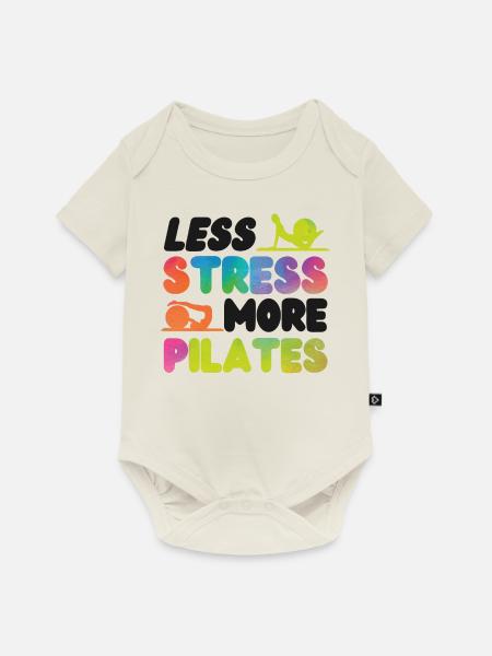 Pilates Instructor Teacher - Baby Premium Kurzarmbody - Naturweiß
