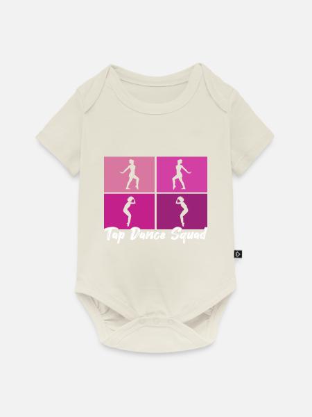 Stepptanz Stepptänzer - Baby Premium Kurzarmbody - Naturweiß