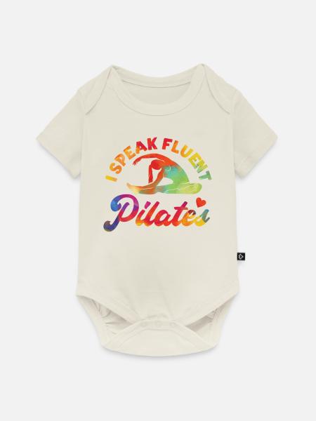 Pilates Instructor Teacher - Baby Premium Kurzarmbody - Naturweiß