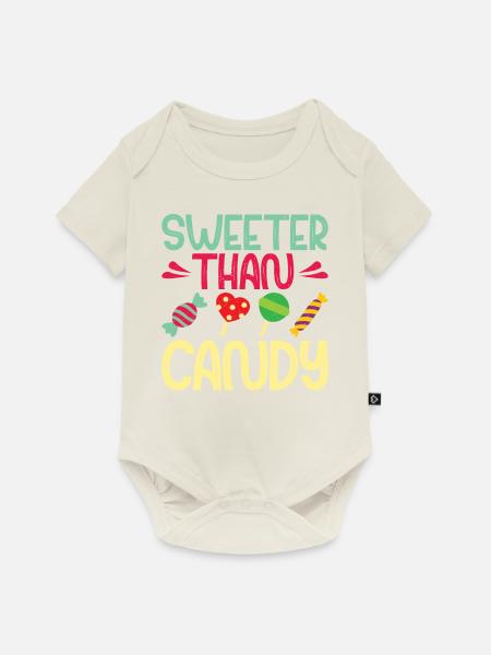 Candy Gift - Baby Premium Kurzarmbody - Naturweiß