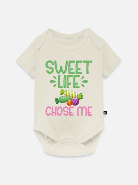 Candy Gift - Baby Premium Kurzarmbody - Naturweiß