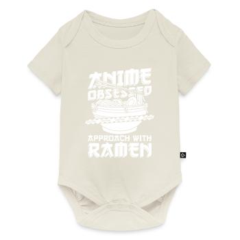 Bol de Ramen Manga Anime - Body à manches courtes Premium Bébé - blanc cassé - Devant