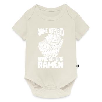 Bol de Ramen Manga Anime - Body à manches courtes Premium Bébé - blanc cassé - Devant