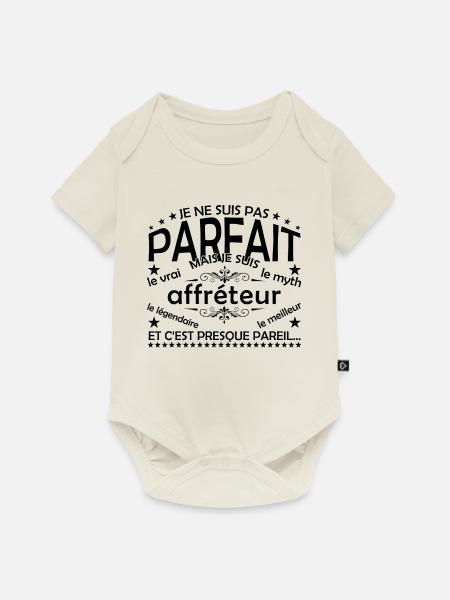 Charterer Geschenk-Charterer Der wahre Charterer - Baby Premium Kurzarmbody - Naturweiß