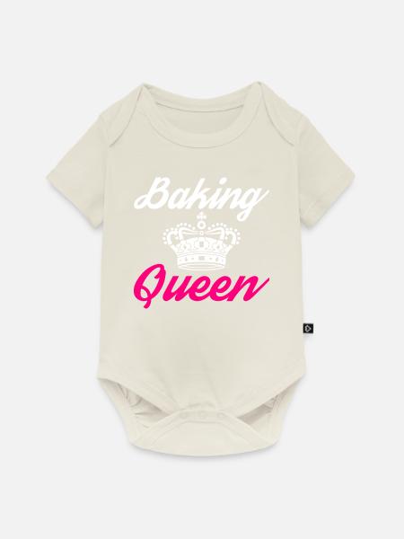 Cake Lover Cake Gift - Baby Premium Kurzarmbody - Naturweiß