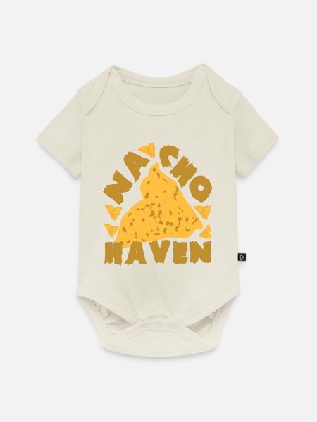 Nacho - Baby Premium Kurzarmbody - Naturweiß