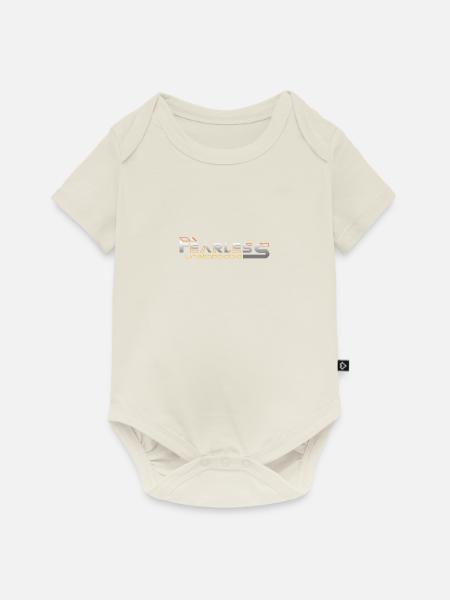 Unaufhaltsam, furchtlos - Baby Premium Kurzarmbody - Naturweiß
