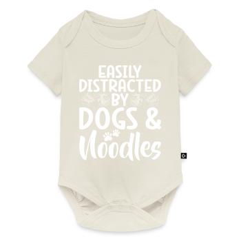 Noodle Lover Gifts - Baby Premium short-sleeve bodysuit - off white - Front