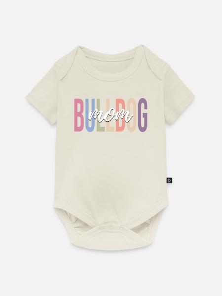 Bulldoggen-Liebhaber - Baby Premium Kurzarmbody - Naturweiß