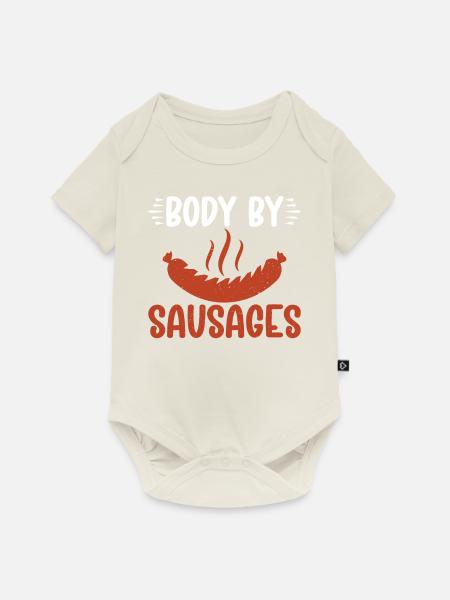 Sausage Lover - Baby Premium Kurzarmbody - Naturweiß