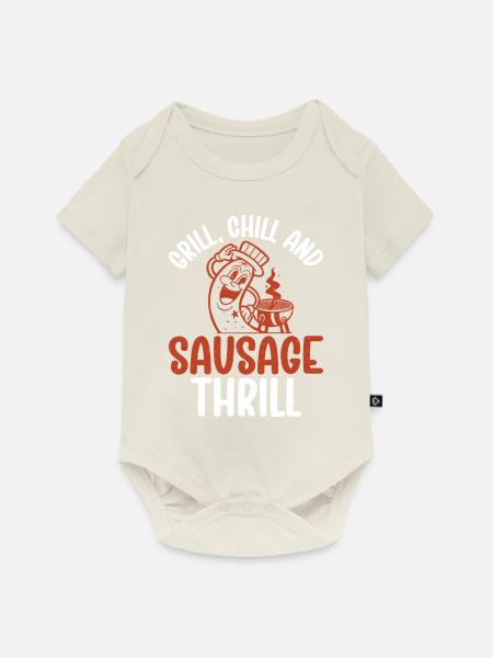 Sausage Lover - Baby Premium Kurzarmbody - Naturweiß