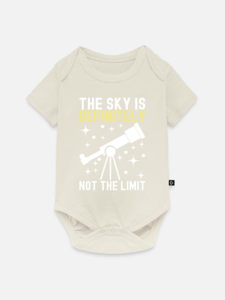 Atronome Astronomie - Baby Premium Kurzarmbody - Naturweiß
