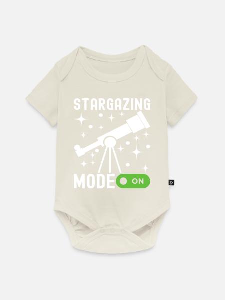 Atronome Astronomie - Baby Premium Kurzarmbody - Naturweiß
