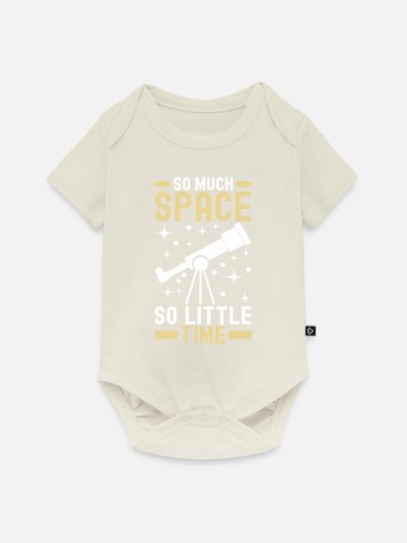 Astronom Astronomie - Baby Premium Kurzarmbody - Naturweiß