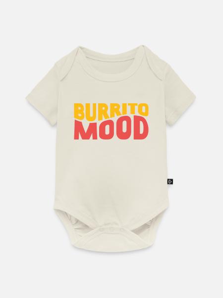 Burrito Gift - Baby Premium Kurzarmbody - Naturweiß