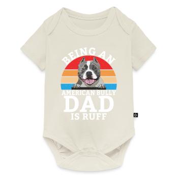 American Bully Gifts - Baby Premium short-sleeve bodysuit - off white - Front