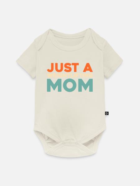 Gewichtheben Gewichtheber - Baby Premium Kurzarmbody - Naturweiß