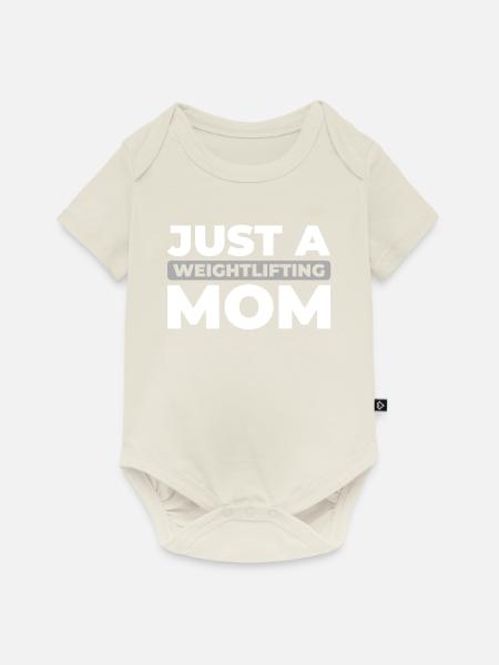 Gewichtheben Gewichtheber - Baby Premium Kurzarmbody - Naturweiß