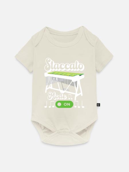 Vibraphon Vibraphonist - Baby Premium Kurzarmbody - Naturweiß