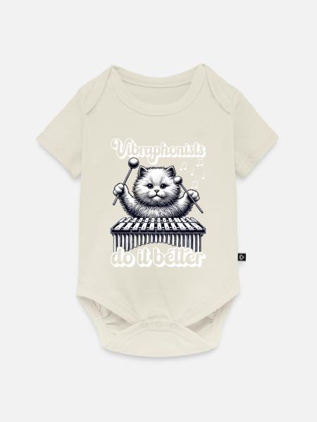 Vibraphon Vibraphonist - Baby Premium Kurzarmbody - Naturweiß