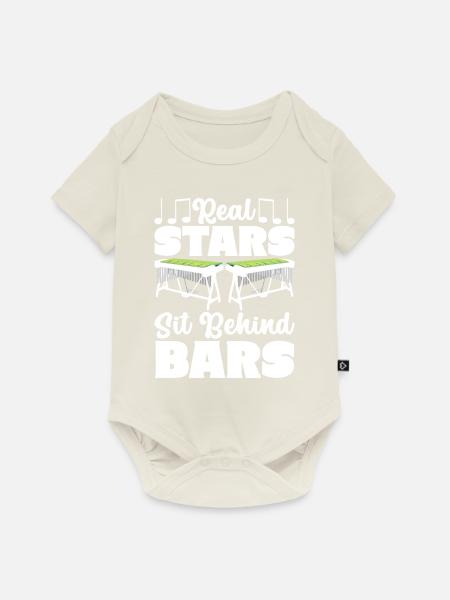 Vibraphon Vibraphonist - Baby Premium Kurzarmbody - Naturweiß