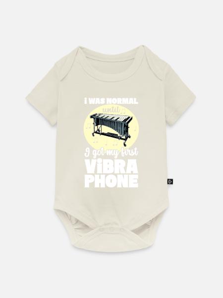 Vibraphon Vibraphonist - Baby Premium Kurzarmbody - Naturweiß