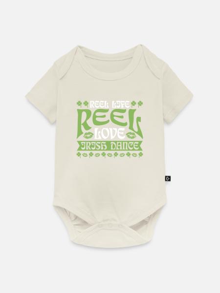 Irish Dance Irischer Tanz - Baby Premium Kurzarmbody - Naturweiß