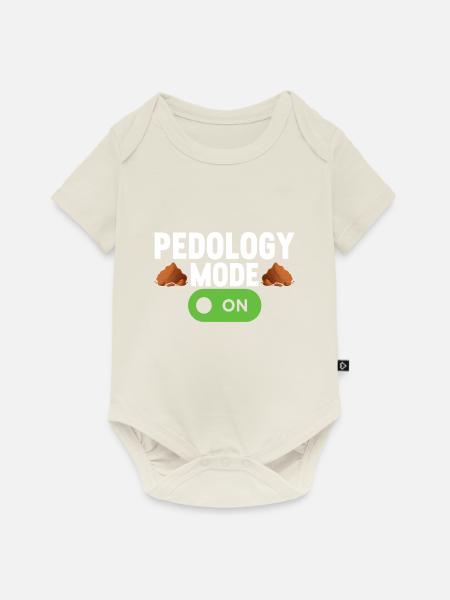 Bodenwissenschaftler Soil Science - Baby Premium Kurzarmbody - Naturweiß