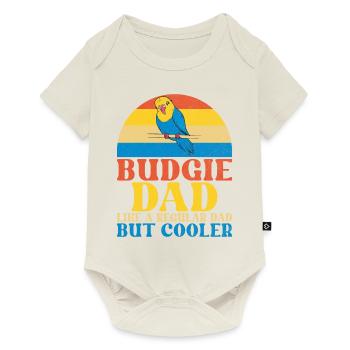 Budgie Gift - Baby Premium short-sleeve bodysuit - off white - Front