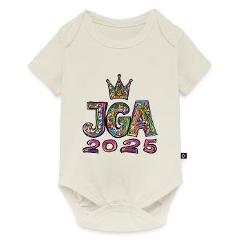 Jga 2025 Enterrement de vie de garçon - Body à manches courtes Premium Bébé - blanc cassé - Devant