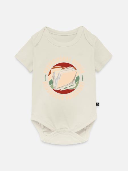 Hr Assistent - Baby Premium Kurzarmbody - Naturweiß